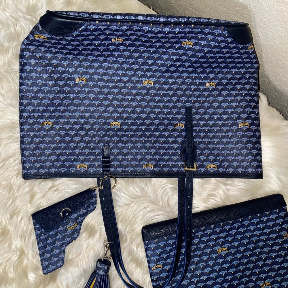 KEEPING💙 FAURÉ LE PAGE Daily Battle Tote 37 in Paris Blue - Picture 13 of 17